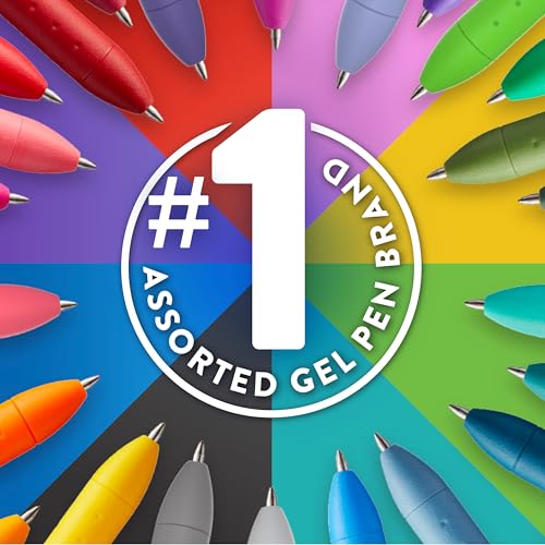 Paper Mate InkJoy Gel Pens Ultimate Pack, Retractable Pens, Featuring Classic, Bright!, and Metallic Pens, Assorted, 30 Count - Image 3
