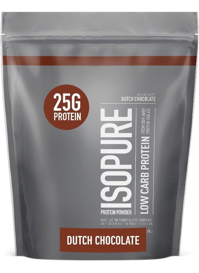 Isopure Isopure Low Carb Whey Protein Isolate Powder With Vitamin C And Zinc 1 Lb , 15 Servings 454 G  - Image 1