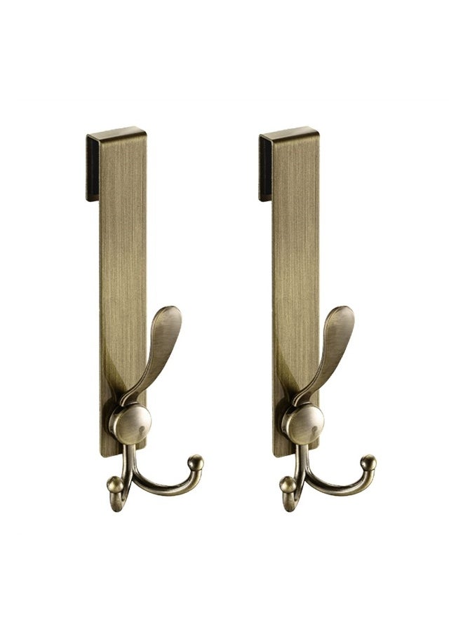Generic Heavy Duty Stainless Steel Shower Door Hooks 2 PCS for Towel Robe Drilling-Free Over Door Hanger for Frameless Glass Bathroom  - Image 4