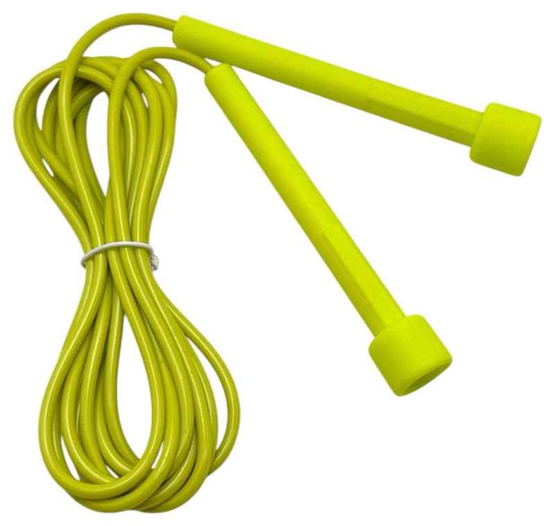 سبورت كيو حبل قفز خفيف الوزن من سبورت كيو للياقة البدنية والتمارين - حبال قفز قابلة للتعديل بمقابض بلاستيكية - خالٍ من التشابك لتمارين الكروس فيت وصالة الالعاب الرياضية وتمارين الكارديو والتحمل - Image 1