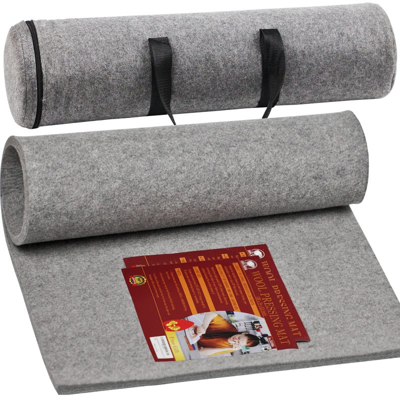 Wool Pressing Pad 36 x 24 Quilting Ironing Pad by Savina Take Your Quilting or Other Textile Craft to The Next Level with Professional Results