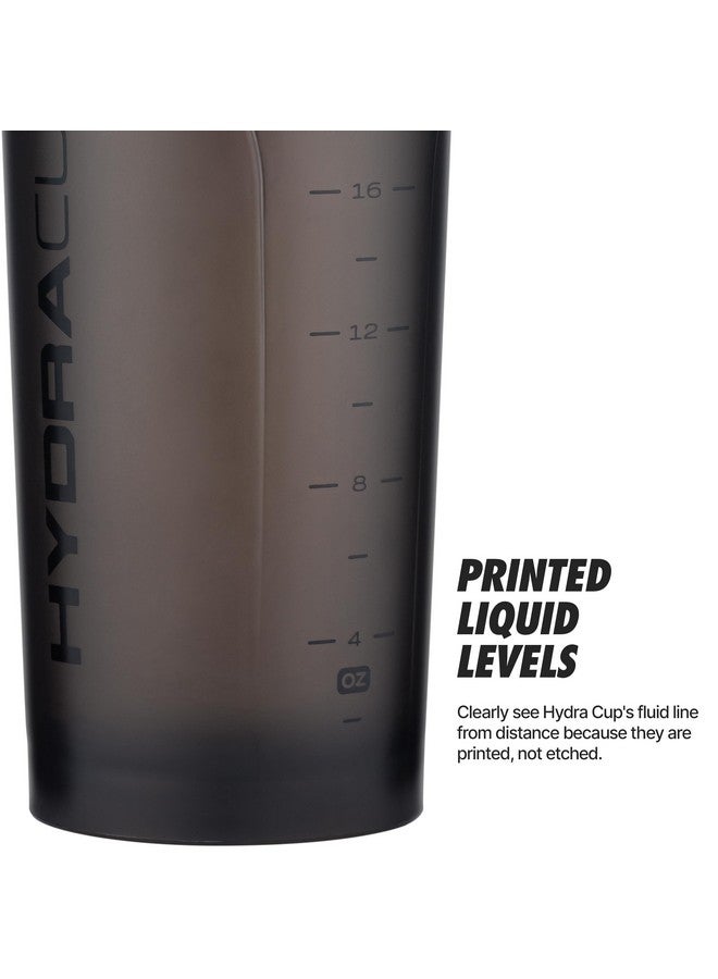 Hydra Cup ProFlow [2 Pack] 28 oz Shaker Bottles for Protein Shakes, Shaker Cups with Ball Blender Whisk, Shaker Bottle with Handle, Travel To Go, BPA Free (Black & Grey, 28oz) - Image 5
