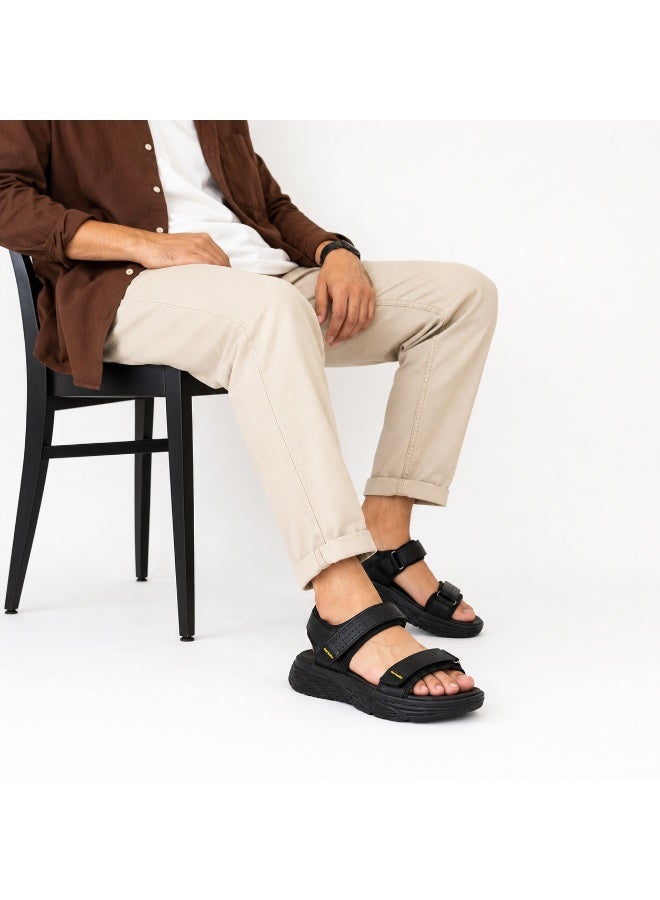 Men's Comfort Adjustable Sandals – Casual Walking Sandals with Cushioned Footbed and Flexible Shock-Absorbing Sole - Image 1
