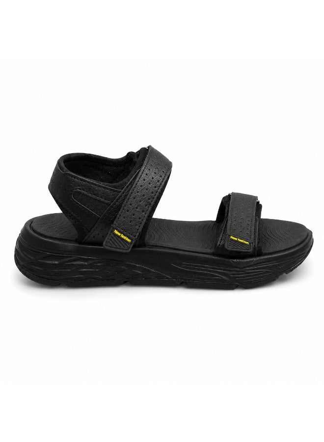 Men's Comfort Adjustable Sandals – Casual Walking Sandals with Cushioned Footbed and Flexible Shock-Absorbing Sole - Image 5