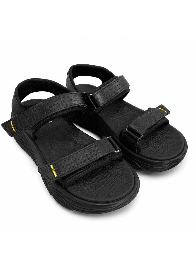 Men's Comfort Adjustable Sandals – Casual Walking Sandals with Cushioned Footbed and Flexible Shock-Absorbing Sole - Image 4