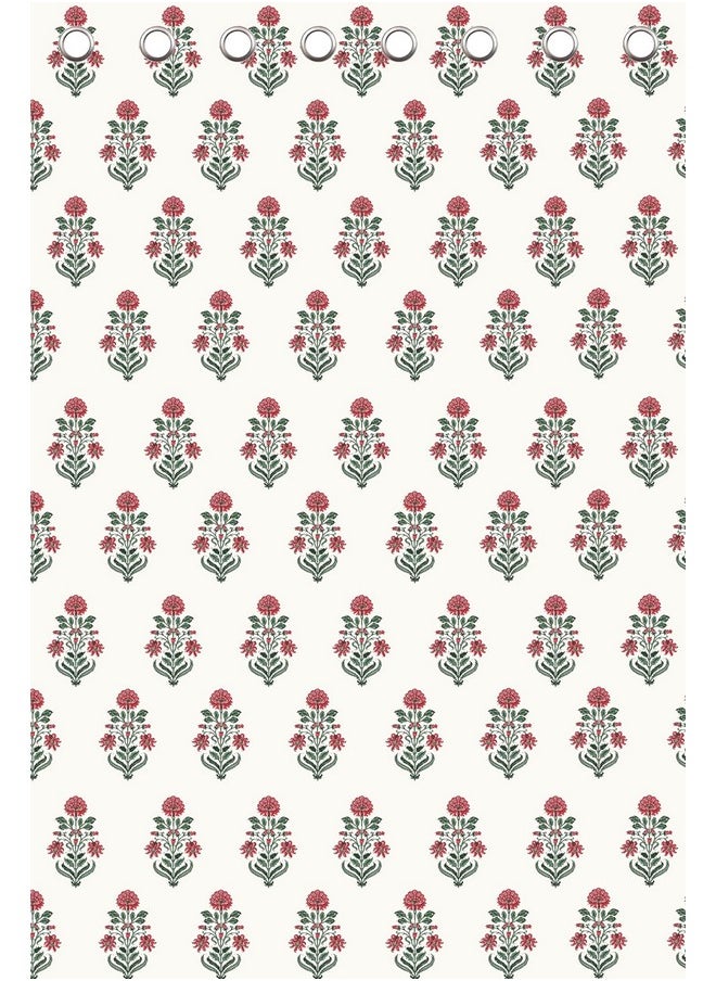 Trance Home Linen Floral Printed 60-65% Room Darkening Curtains for Door and Windows | 7 Feet 100% Cotton Curtains for Living Room Bedroom Office (Aangan Red - Set 2, 7Ft Door Curtains) - pzsku/ZA1C677165CD8234F9086Z/45/_/1737721303/d001bde8-f72d-48f2-86ff-f78f034d79f8