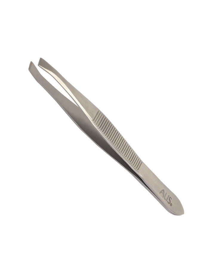 Professional Slant Tip Tweezer & Blackhead Remover Needles For Blackhead, Acne Removal And Eyebrows, Ingrown Hair Daily Beauty Tool (Combo Tweezer & Blackhead Needle) - Image 2