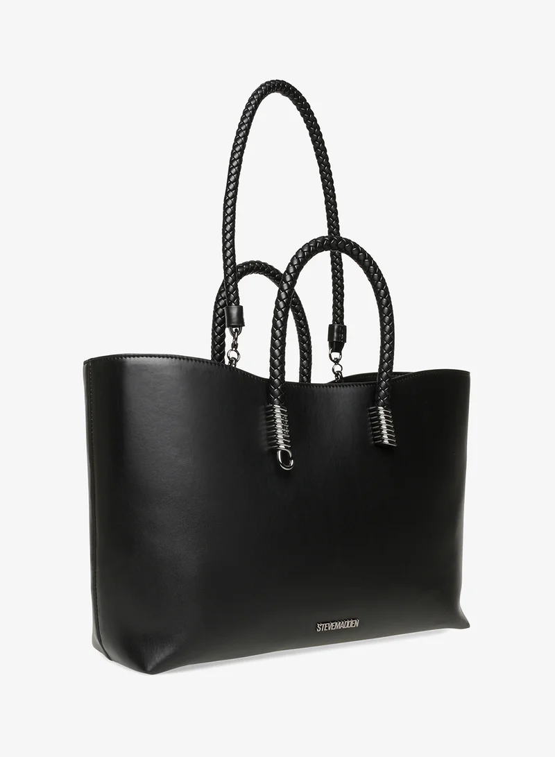 Steve Madden  Bgino Top Handle Logo Detail Tote for Women | Best Price UAE