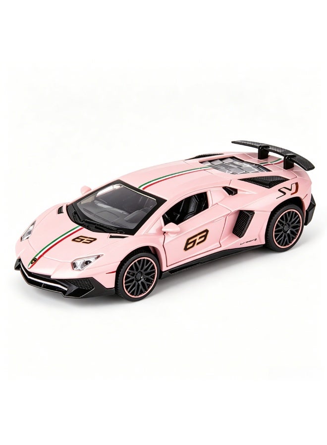 LAMBORGHINI High-Detail Alloy Car Model with Realistic Lighting & Sound Effects, 1:32 Scale Die-Cast Vehicle, Collectible Display Model for Adults & Kids - Image 1