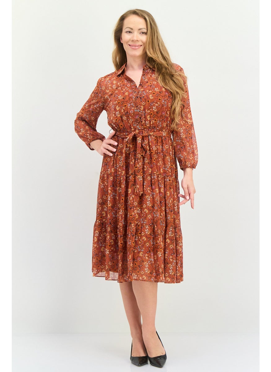Nanette lepore Women Allover Print Midi Dress, Multicolor  - Image 1