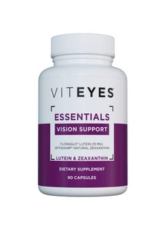 Viteyes Essentials Eye Health Dietary Supplement Lutein & Zeaxanthin For Macular Support 90 Capsules  - Image 1