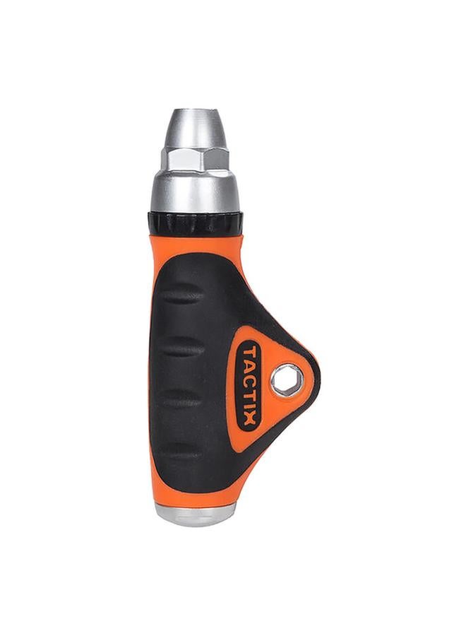 Tactix 25-Piece Break-Resistant Ergonomic Stubby Torque Screwdriver Set with Storage Case Multicolor  - Image 4