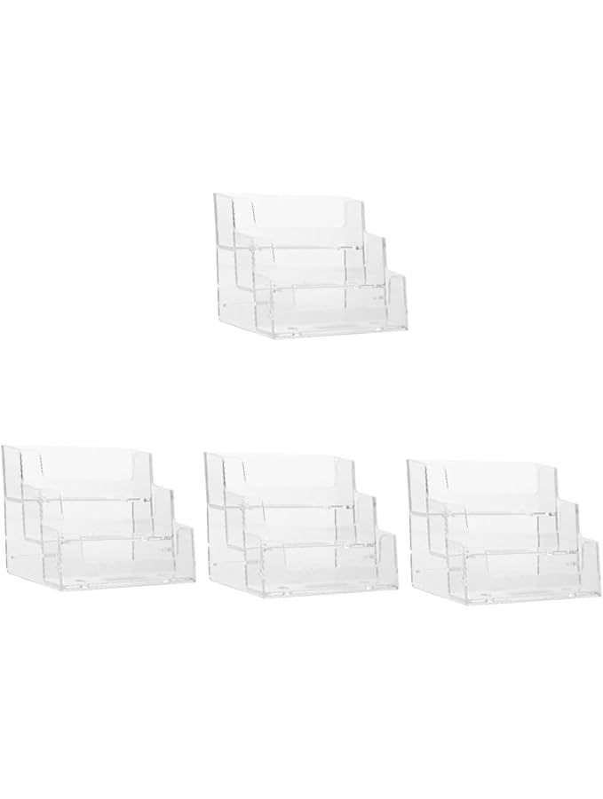 Single Business Card Holder Multi Organizer Desk Display Stand For Office Use - Image 1