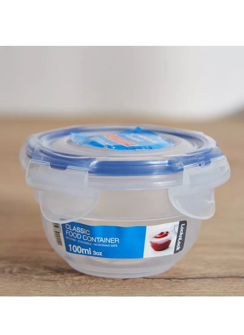 LOCK & LOCK LocknLock 100ml  Round  Airtight Food Storage Container- BPA-Free, Microwave, Freezer, and Dishwasher Safe  - Image 2