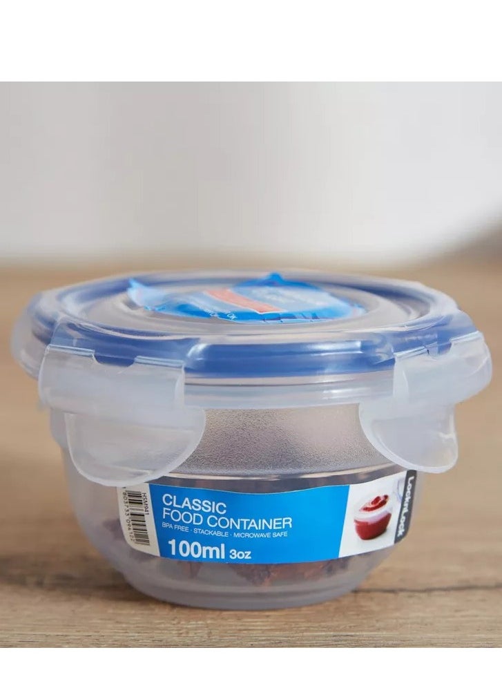 LOCK & LOCK LocknLock 100ml  Round  Airtight Food Storage Container- BPA-Free, Microwave, Freezer, and Dishwasher Safe  - Image 3