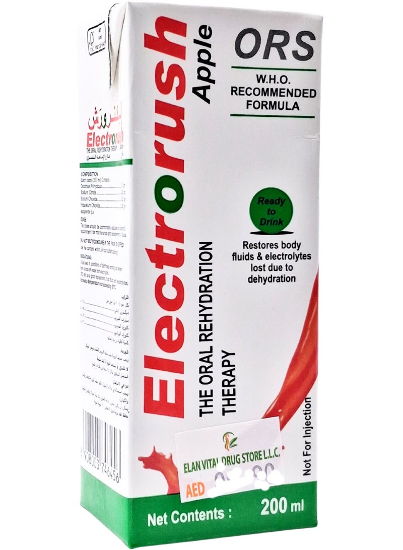 Ors Electrorush Apple Therapy Drink 200Ml