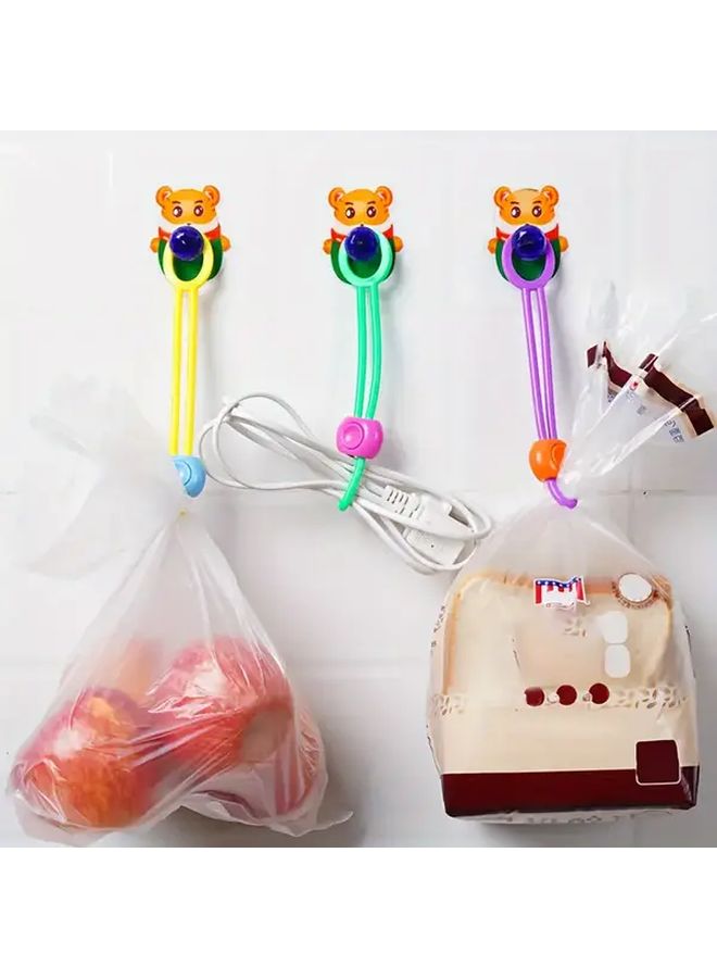 6pcs Multicolor Food Sealing Tape Clips and Ropes for Kitchen Preservation - Image 4
