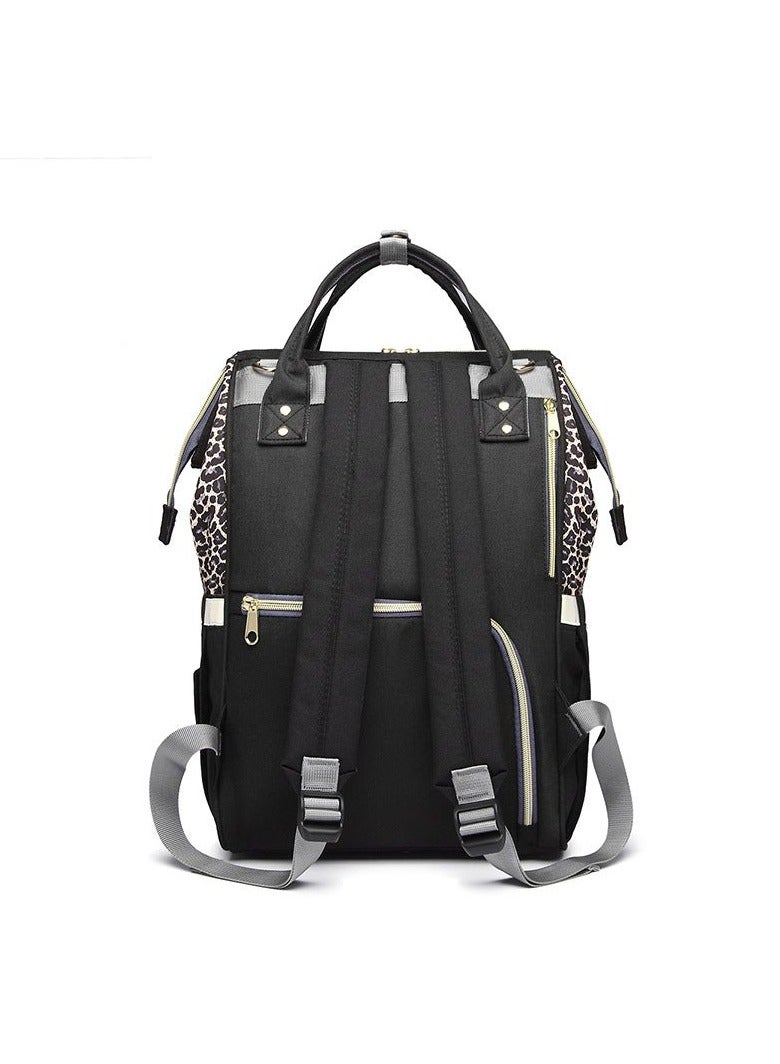 LEQUEEN Fashionable Multi-Functional Large-Capacity Mommy Bag - New Style Shoulder  Backpack - Image 5