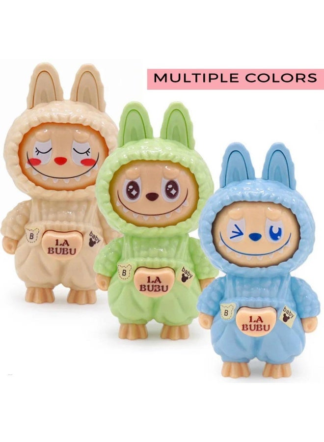 Keychains Labubu Face Changing Keychain - Cool Pendant Accessories, Key Ring for Purse, Backpack, Car Charms for unisex , adult and Teen - Image 2