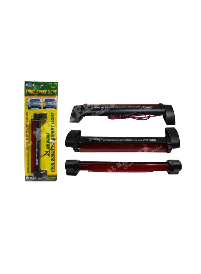 ضوء الفرامل الثالث 24 LED شعاع توقف 12V