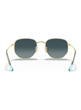 Unisex Hexagonal Flat Lenses Sunglasses-Lens Size:51mm - view 5