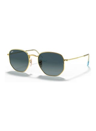 Unisex Hexagonal Flat Lenses Sunglasses-Lens Size:51mm - view 3