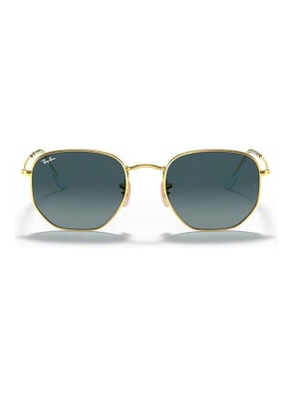 Unisex Hexagonal Flat Lenses Sunglasses-Lens Size:51mm - view 2