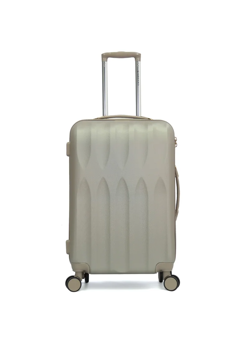 GIORDANO Giordano Hardside Luggage Trolley  3 PCS Set ,Champagne