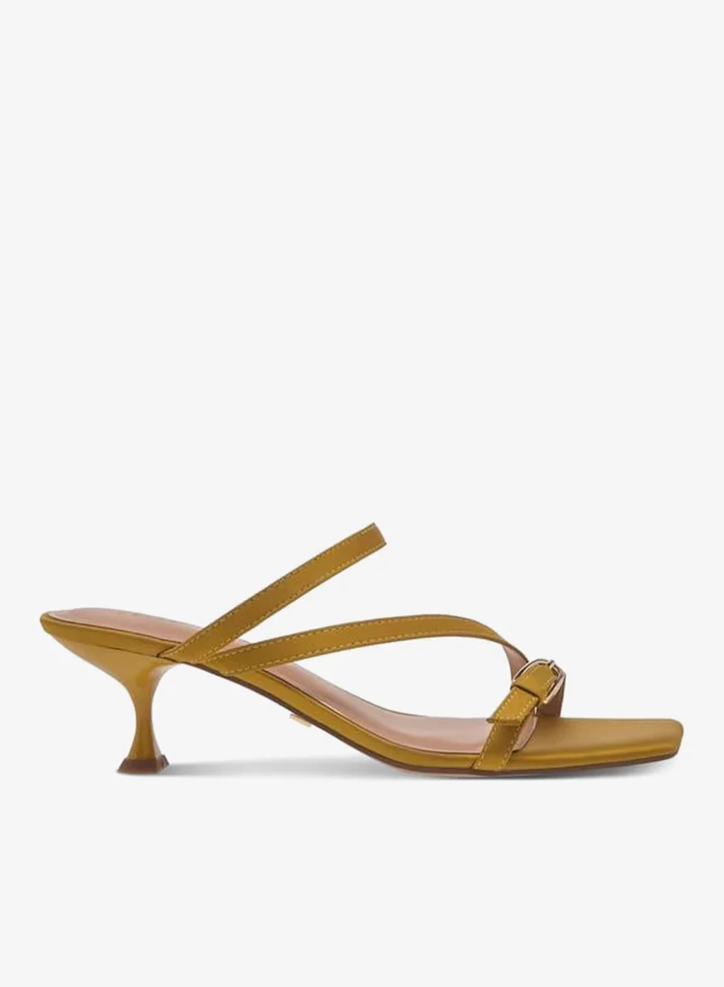 Celeste Women's Strappy Slip-On Sandals with Stiletto Heels