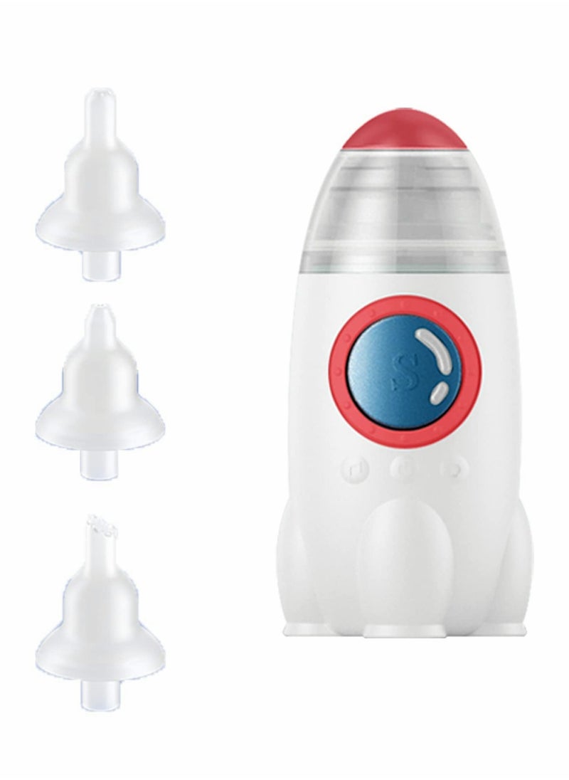 SYOSI Electric Baby Nasal Aspirator, Toddler Mucus Cleaner, Usb Rechargeable Nasal Aspirator  - Image 1
