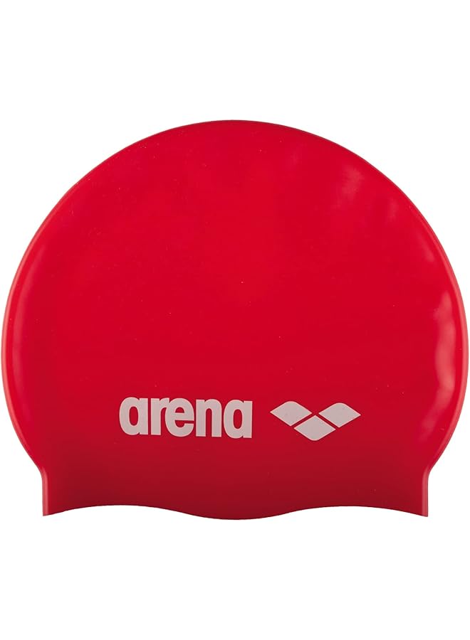 arena Heroes Silicone Unisex Swim Cap For Women And Men Prints And Solid Colors One Size - Image 1