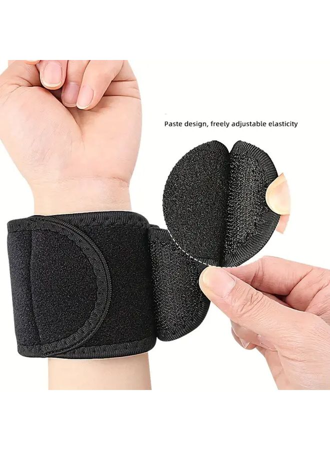 Black Smartwatch Screen Protector with Shockproof Adjustable Wrist Strap for Outdoor Cycling Gym Sports - Image 3
