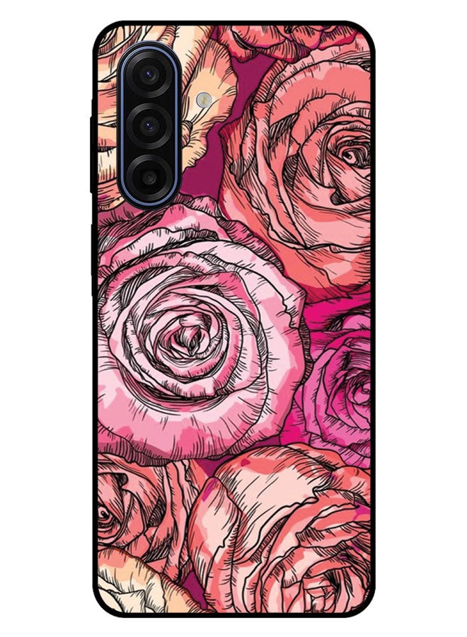 EYE CATCH Printed Protective Case Cover For Samsung Galaxy A17 -  Pink Roses - Image 1
