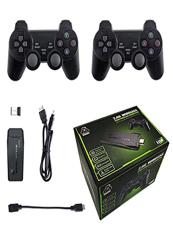 Generic M8 2.4G Wireless Retro Game Console Retro Game Stick with 128G 20,000+ Games, hd 4k Plug and Play Video Games for tv 