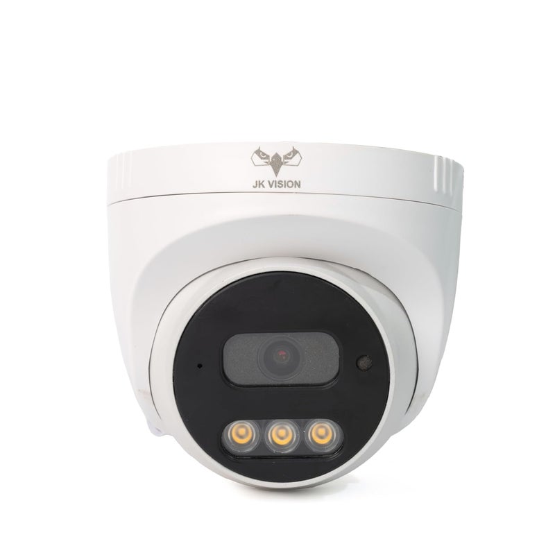 JK Vision مجموعة كاميرات قبة IP ملونة JK Vision بدقة 5 ميجابكسل 32 كاميرا قبة 1 جهاز NVR 32 قناة 2 X 16 قناة POE 1 تيرابايت HDD كابل Cat6 بطول 100 متر موصلات RJ45 - Image 2