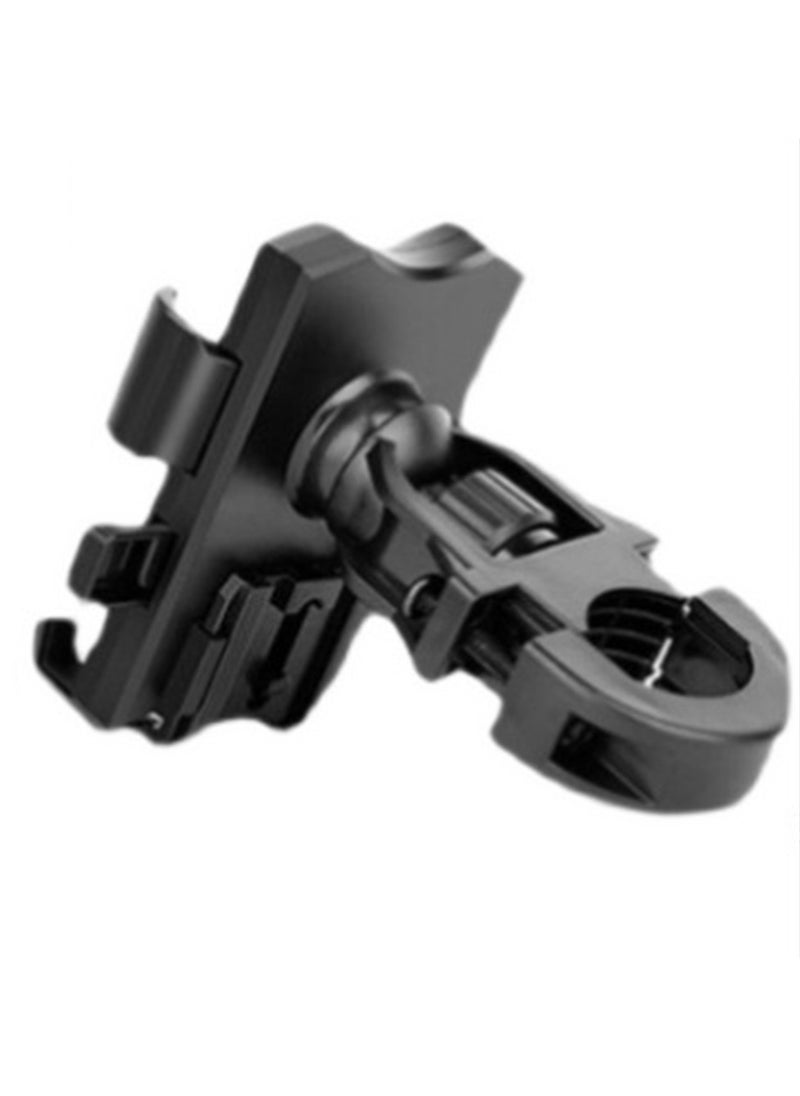 Generic Phone Holder Mount for Bike Handlebar Motocycle Bicycle Scooter Cell Phone Clamp Universal Holder (Black)  - Image 2