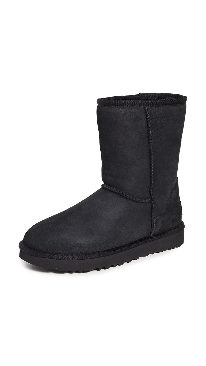 UGG Women's Classic Short Ii Boot, Black, 10 - Image 1