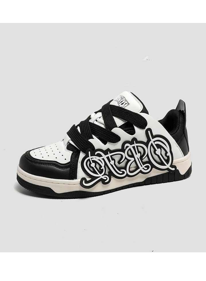 KUYING New Thick Sole Elevated Board Shoes  - Image 1