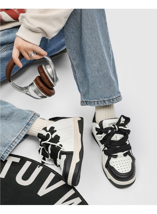 KUYING New Thick Sole Elevated Board Shoes  - Image 2