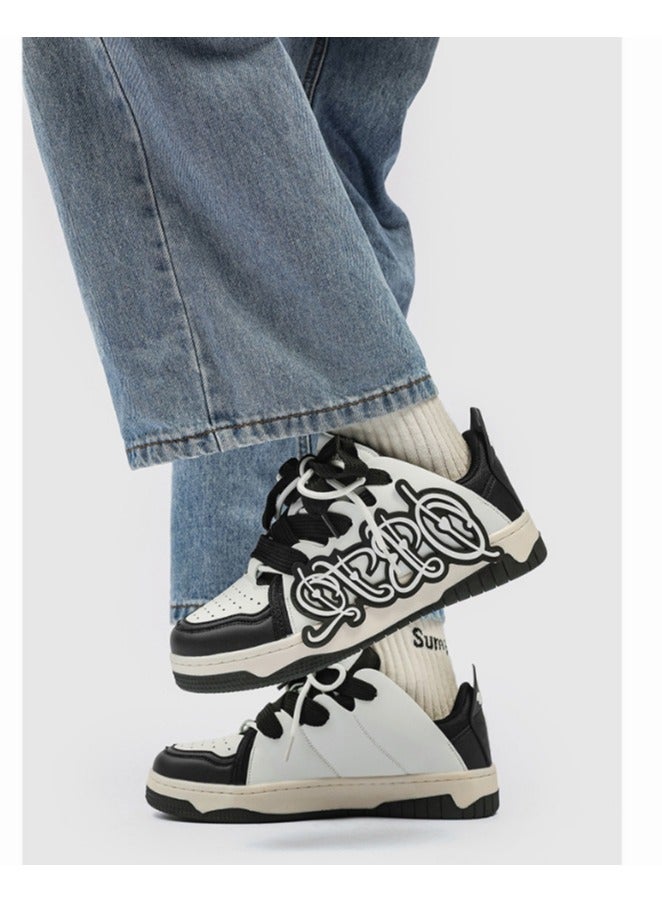 KUYING New Thick Sole Elevated Board Shoes  - Image 4