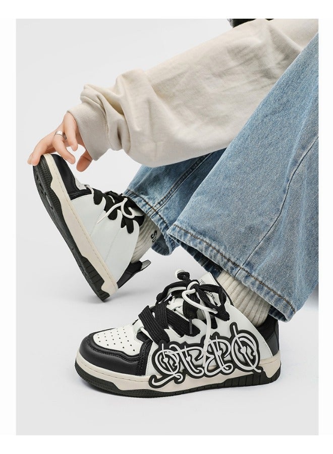 KUYING New Thick Sole Elevated Board Shoes  - Image 3