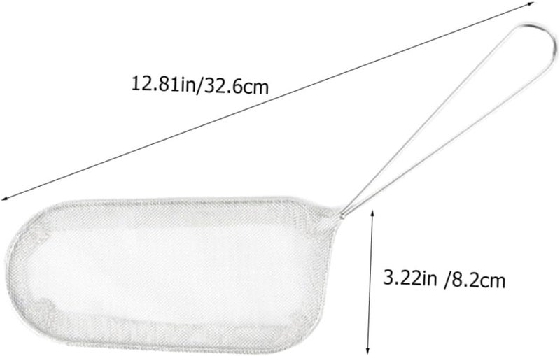 2Pcs Frying Basket Non Stick Mesh Frying Strainer with Handle for for French Fries Fried Chicken and Snacks - Image 2