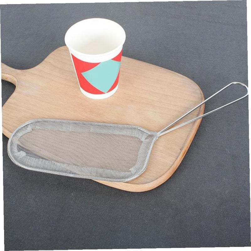 2Pcs Frying Basket Non Stick Mesh Frying Strainer with Handle for for French Fries Fried Chicken and Snacks - Image 4