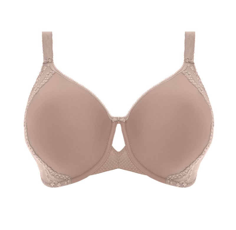 Elomi Charley Bandless Spacer Seamless Underwire Bra (4383),38H,Fawn - Image 3