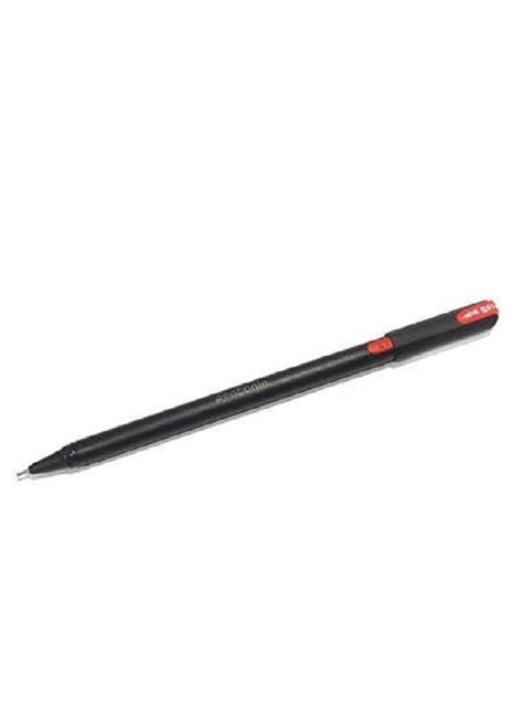 Pentonic Smooth Premium Black Ball Point Pen 0.7 mm Medium Point - Red