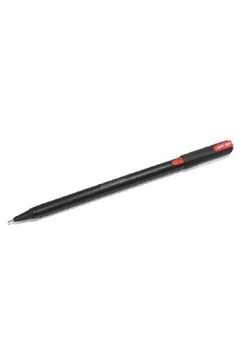 Pentonic Pentonic Smooth Premium Black Ball Point Pen 0.7 mm Medium Point - Red  - Image 1