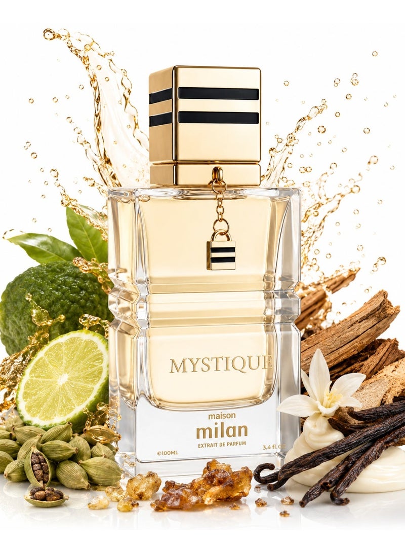 Maison Milan Mystique Luxury Perfume 100ml Extrait de Parfum for Men & Women - Image 1