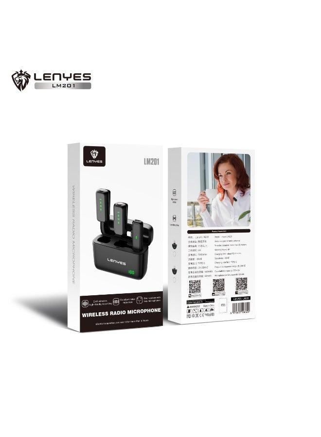 LENYES LM201 - WIRELESS RADIO MICROPHONE - Image 1