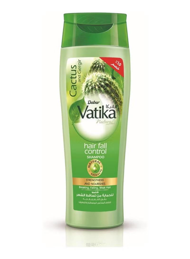 Vatika Naturals Shampoo Hair Fall Control Cactus & Gergir - 180 ML