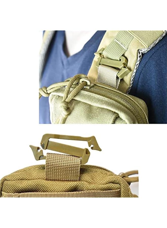 Cellphone Strap Pack Case Clip Pouch EDC Gear Sundries Bag Shoulder Pocket Backpack Holder - Attachment for Backpackers, Travel-goers, Scholars, and Travelers